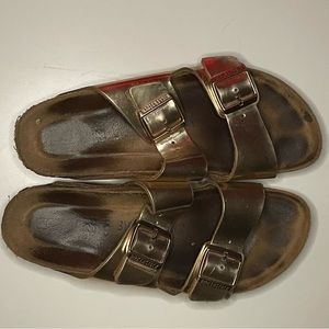 Arizona Copper Birkenstocks